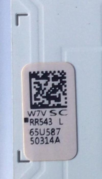 KIT DE LED'S PARA TV SAMSUNG (10 PIEZAS) / NUMERO DE PARTE BN96-50313A / BN96-50314A / V0T7-650SMA-R0 / V0T7-650SMB-R1 / E251781 / PANEL CY-BT065HGLV3H / MODELO UN65TU7000FXZA - Imagen 4